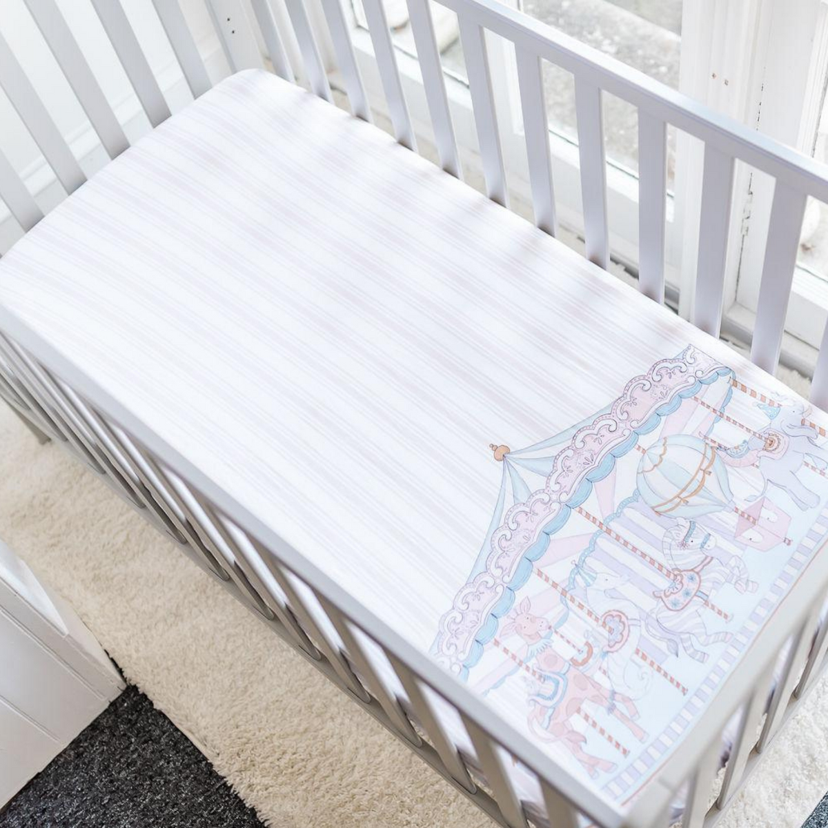 Baby store bedding carousel