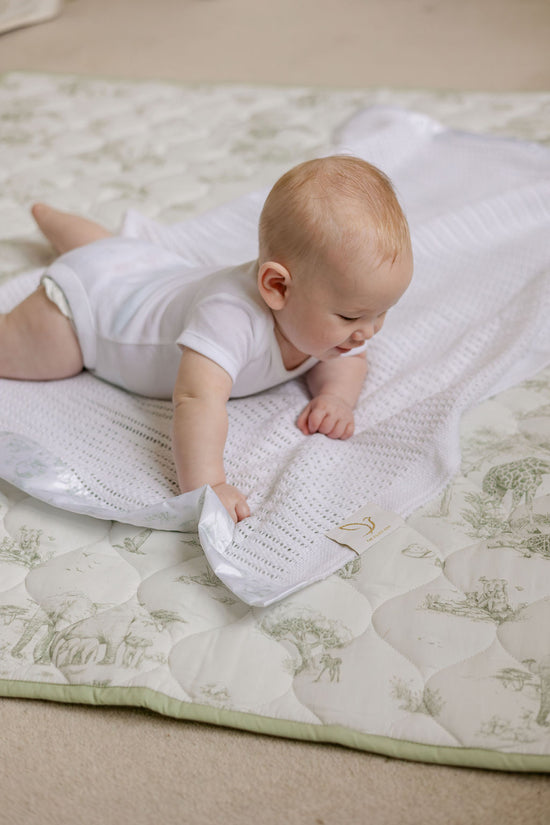 Safari Toile Quilted Playmat